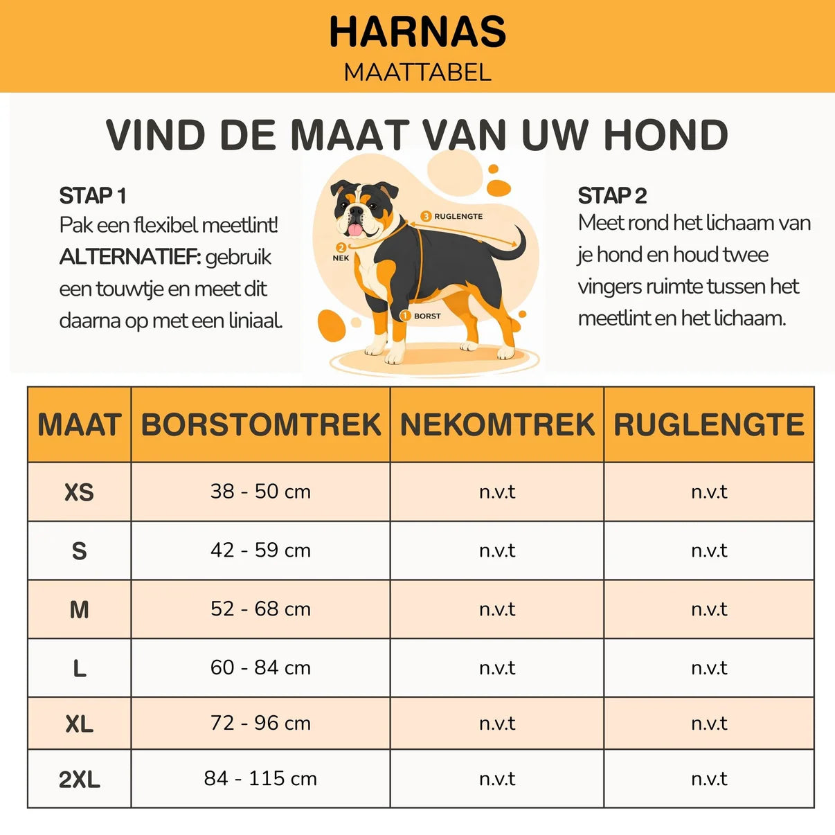 Størrelsesguide
