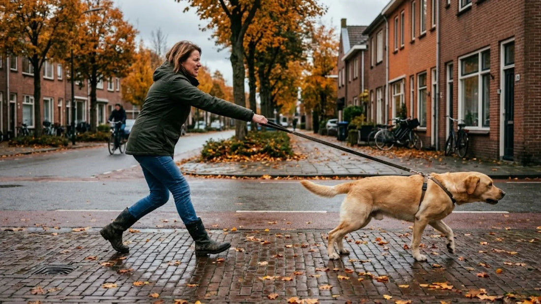 Hund som drar i kopplet? 5 orsaker och lösningen som faktiskt fungerar