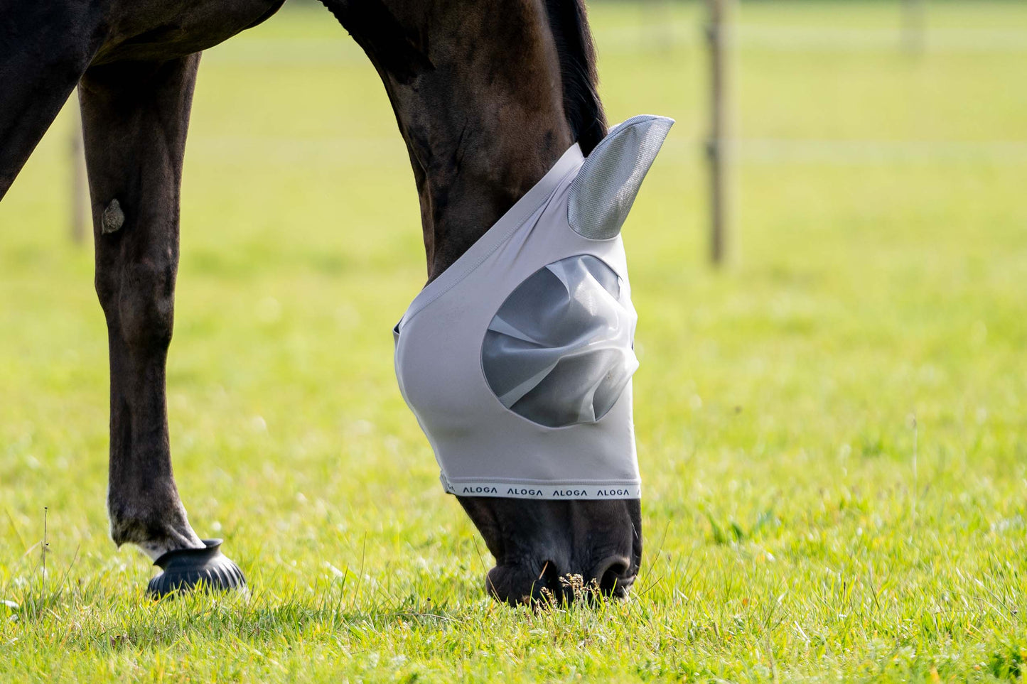 Flugmask med täckta öron