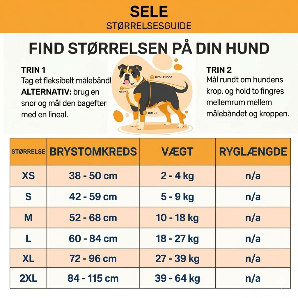 SafeTag – Personaliseret Anti-træk Hundesele