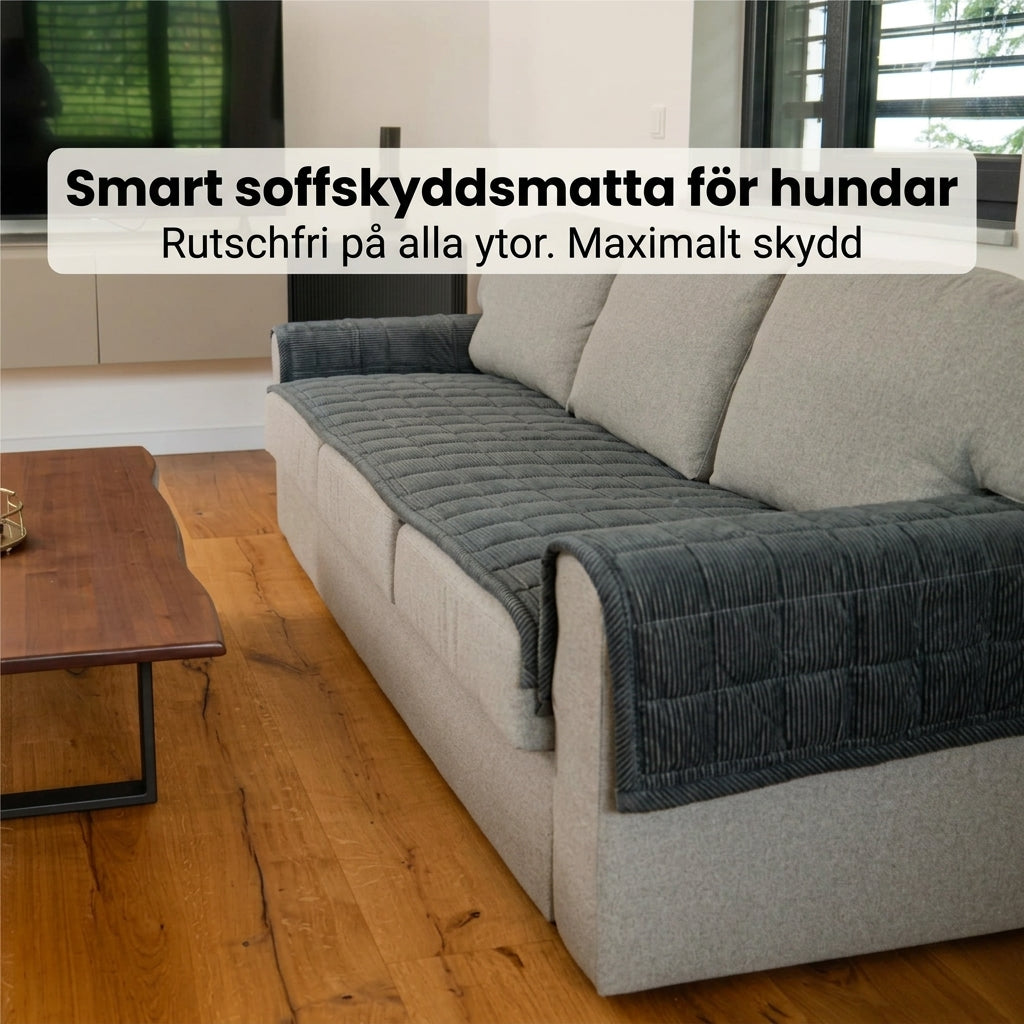 CouchShield - Skydda soffan mot hundhår och tassavtryck