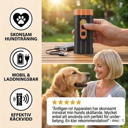 BarkGuard – Ultralyds Antibøf Enhed til Rolige Hunde