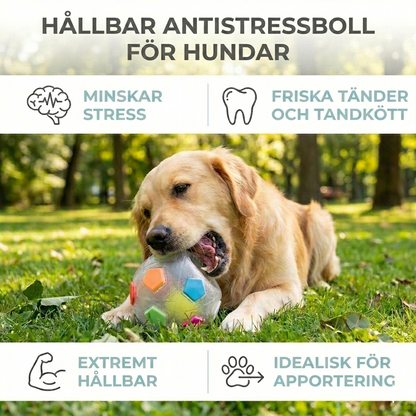 ToughBall – Oförstörbar stressboll för starka tuggare
