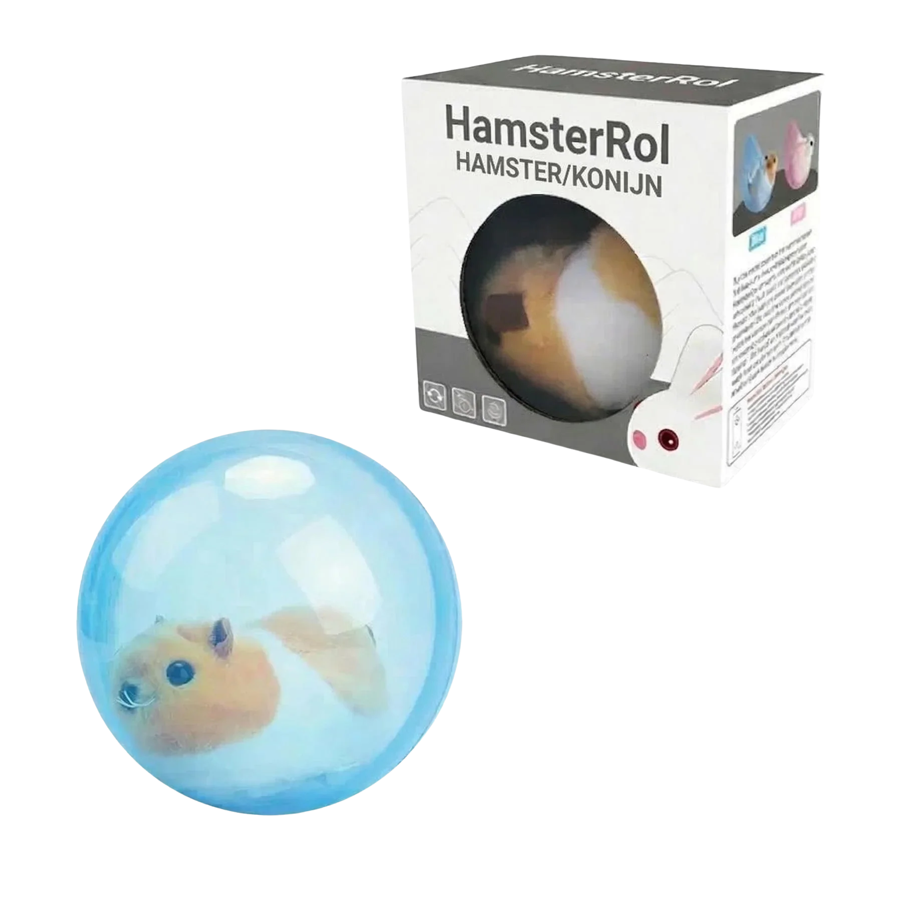 HamsterRul variant — hamster med blå bold