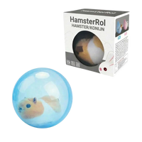 Hamster + blå bold
