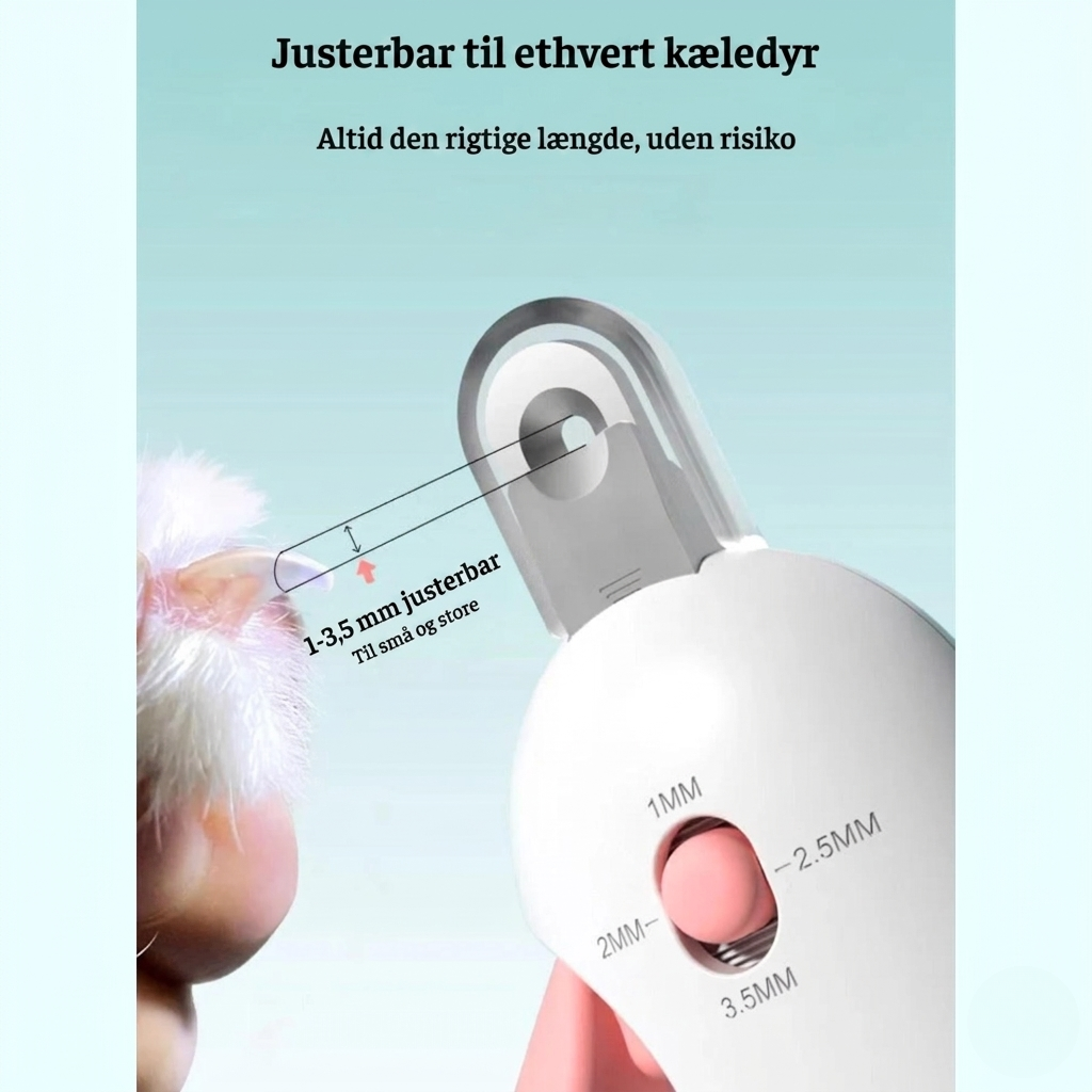 PawControl – Justerbar Nagelklippare för Husdjur