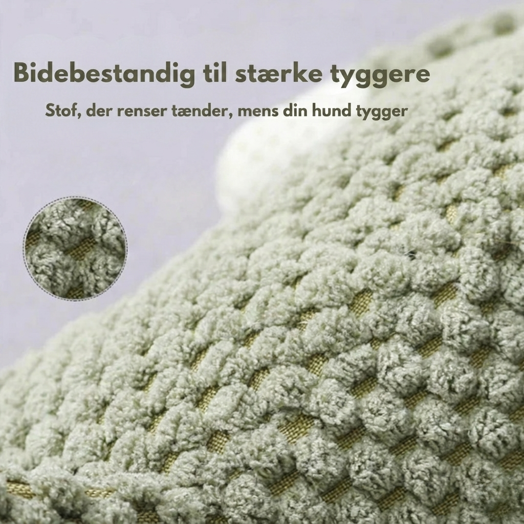 ChewChamp™ - Stort Plysch Hundkramleksak för Starka Tuggare