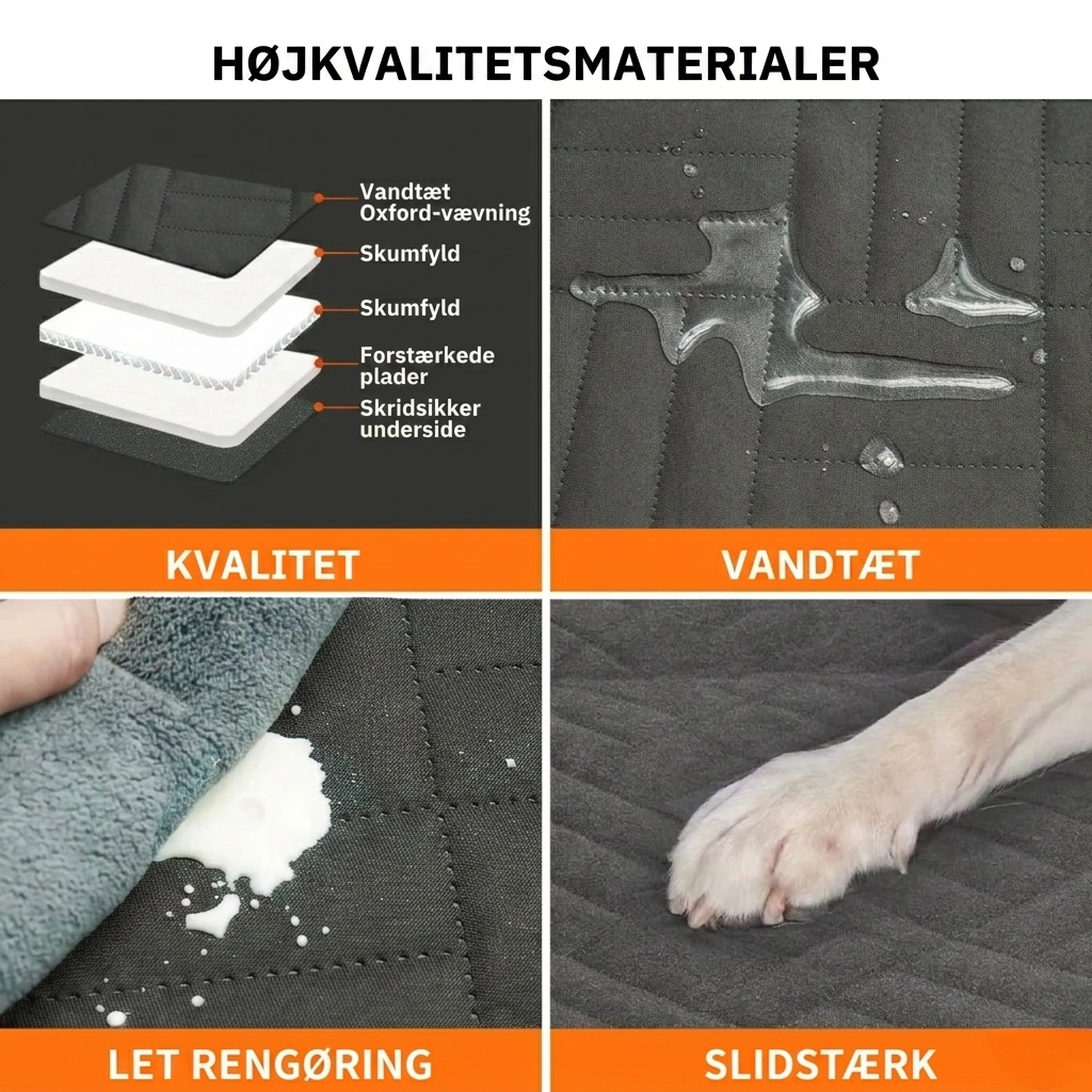 AutoBuddy - Sikker og komfortabel bilsæde til din hund