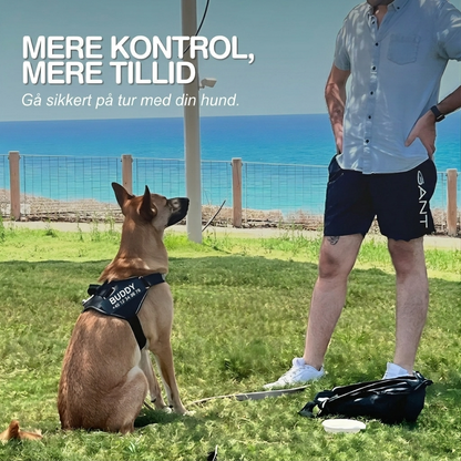 SafeTag – Personaliseret Anti-træk Hundesele