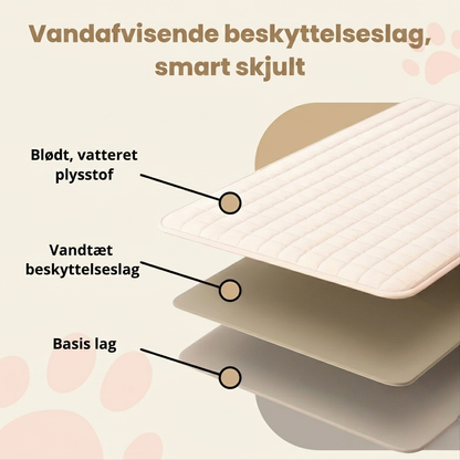 PawLounge – Vatteret Plys Sofabetræk til Kæledyr