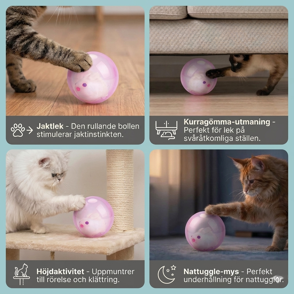 HamsterRul – Hamsterkuglen katte ikke kan modstå