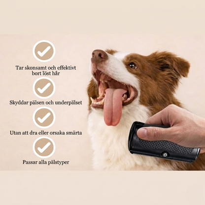 FurEase™ – Filtborttagare & vårdborste för hund och katt