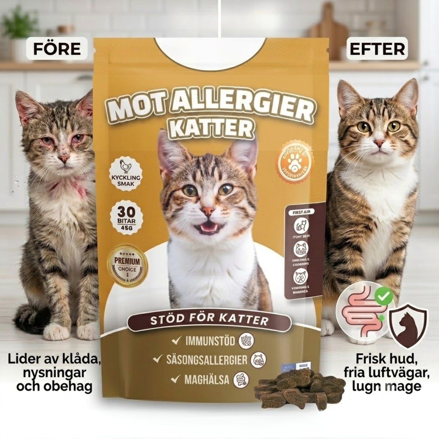 PurrShield – naturligt stöd vid klåda och känslig hud