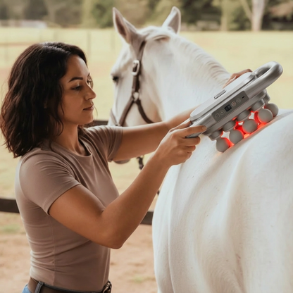 EquiGlow – Mjuka upp stela muskler med rött ljus